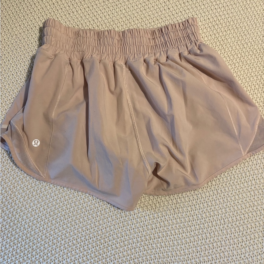 Lululemon Blush Pink Running Shorts
